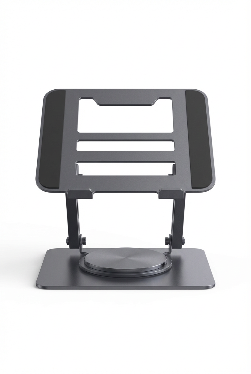 360° Rotating Foldable Aluminium Tablet Stand – Universal Fit 7–13 Inch
